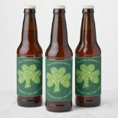 St. Patrick's Day Beer Bottle Labels - Aanpassen Bier Etiket (Flessen)