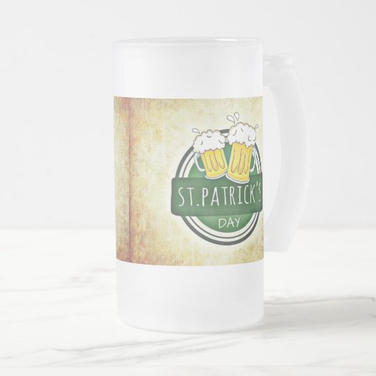 St. Patrick's Day Beer Mokken (Voorkant rechts)