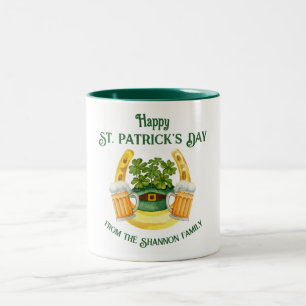 St. Patrick's Day Beer Mokken en Lucky Hoefijzer