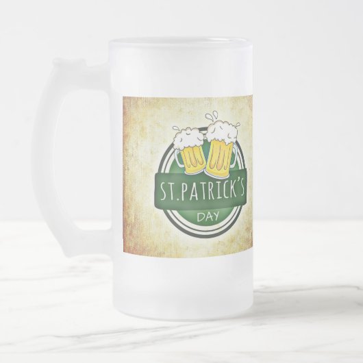 St. Patrick's Day Beer Mugs (Gauche)
