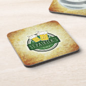 St. Patrick's Day Beers Bier Onderzetter (Linkerzijde)