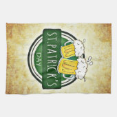 St. Patrick's Day Beers Theedoek (Horizontaal)