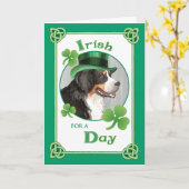 St. Patrick's Day Berner Kaart (Gele Bloem)