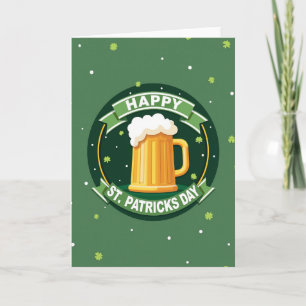 St. Patrick's Day Bier Kaart