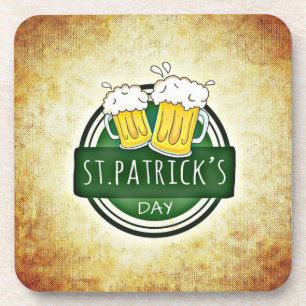 St. Patrick's Day Bieren Bier Onderzetter