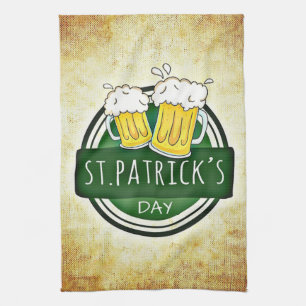 St. Patrick's Day Bieren Theedoek