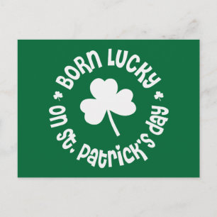 St Patricks Day Birthday Briefkaart