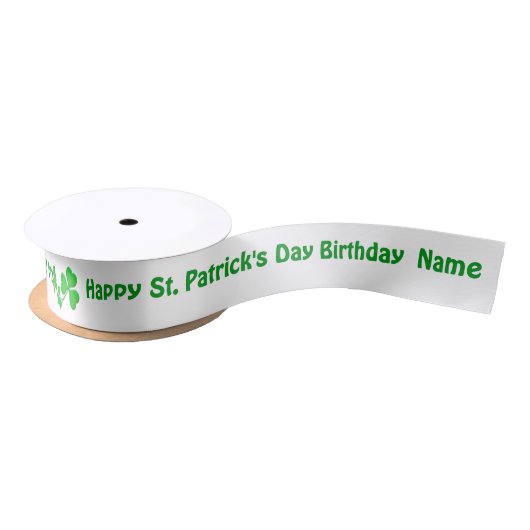 St Patrick's Day Birthday Personalized Name Lint (Spoel)