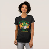 St Patricks Day BLESSED Green Irish Gnome T-shirt (Voorkant volledig)