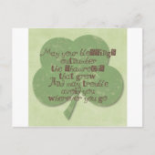 St. Patricks Day Blessing Briefkaart (Voorkant)