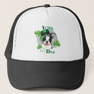 St. Patrick's Day Boston Terrier Trucker Pet