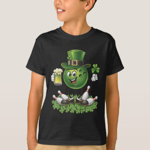 St. Patrick's Day Bowling Drink bierliefhebber spe T-shirt