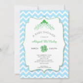 St Patrick's Day Boy Baby shower Kaart (Voorkant)