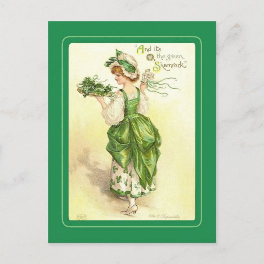 St Patrick's Day briefkaart (Voorkant)