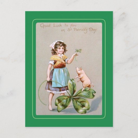 St Patrick's Day briefkaart (Voorkant)