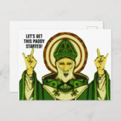 St. Patrick's Day Briefkaart (Voorkant / Achterkant)