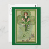  St. Patrick's Day Briefkaart (Voorkant / Achterkant)