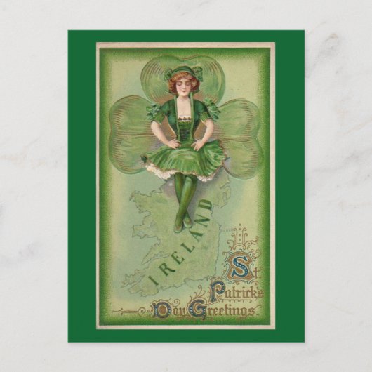  St. Patrick's Day Briefkaart (Voorkant)