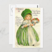 St. Patrick's Day Briefkaart (Voorkant / Achterkant)