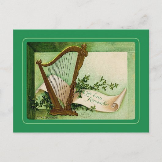 St Patrick's Day briefkaart (Voorkant)