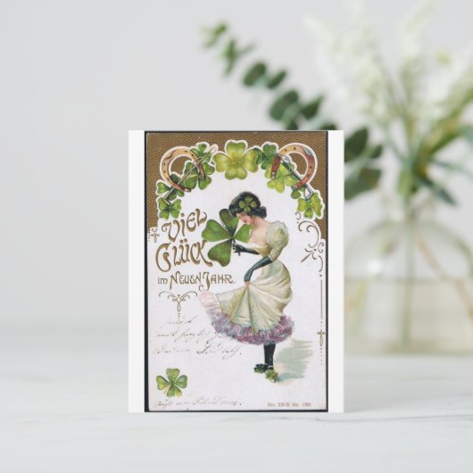 St. Patrick's Day Briefkaart (Staand voorkant)