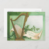  St. Patrick's Day Briefkaart (Voorkant / Achterkant)