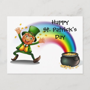 St. Patrick's Day Briefkaart