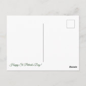 St. Patrick's Day. Briefkaart (Achterkant)