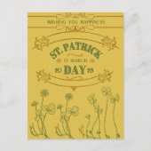  St. Patrick's Day Briefkaart (Voorkant)