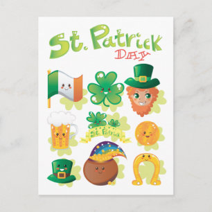 St. Patrick's Day Briefkaart