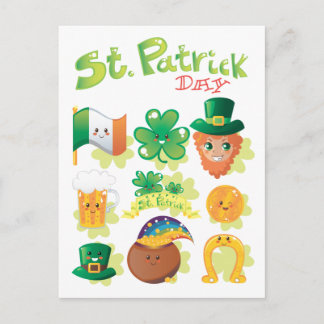 St. Patrick's Day Briefkaart