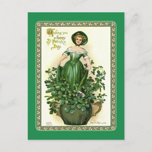St Patrick's Day briefkaart (Voorkant)