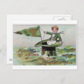 St. Patrick's Day Briefkaart (Voorkant / Achterkant)