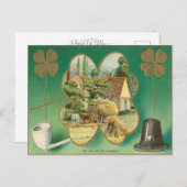  St. Patrick's Day Briefkaart (Voorkant / Achterkant)
