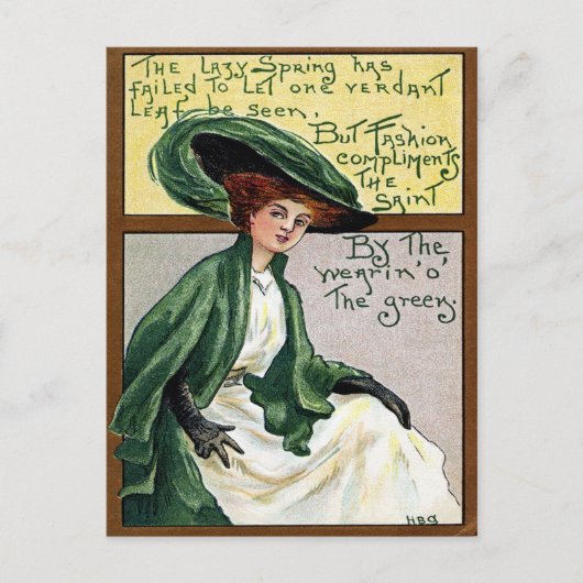 St. Patrick's Day Briefkaart (Voorkant)
