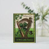 St. Patrick's Day Briefkaart (Staand voorkant)