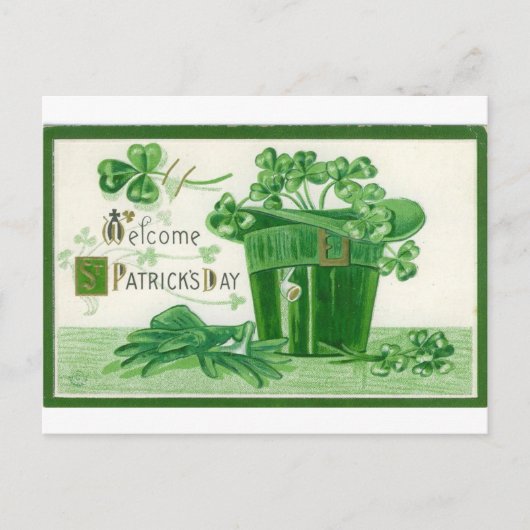 St. Patrick's Day Briefkaart (Voorkant)