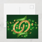 St. Patrick's Day Briefkaart (Voorkant / Achterkant)