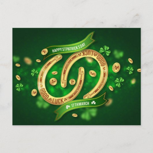 St. Patrick's Day Briefkaart (Voorkant)
