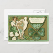 St. Patrick's Day Briefkaart (Voorkant / Achterkant)