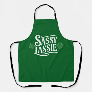 St. Patrick's Day brutale meid Funny Ierse meisje Schort