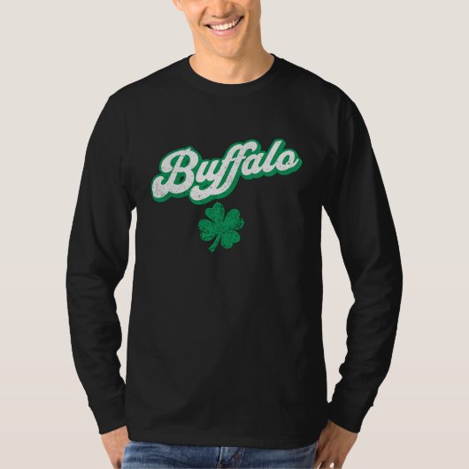 St Patrick's Day Buffalo T-shirt (Voorkant)