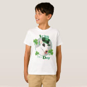 St. Patrick's Day Bull Terrier T-shirt (Voorkant volledig)