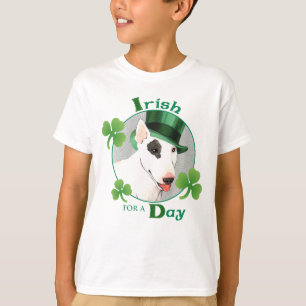St. Patrick's Day Bull Terrier T-shirt