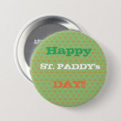 St.Patrick's Day Button (Voorkant /achterkant)