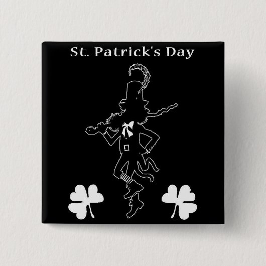 St. Patrick's Day Button (Voorkant)