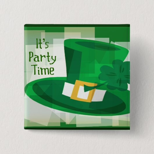 St. Patrick's Day Button (Voorkant)