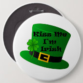 St Patrick's Day Button (Voorkant /achterkant)