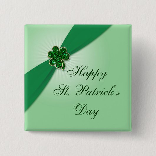 St. Patrick's Day Button (Voorkant)