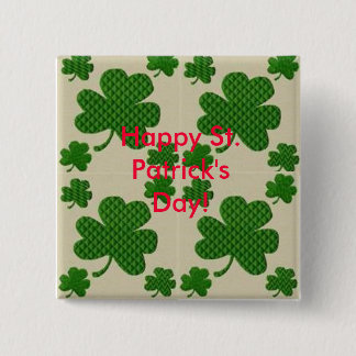 St. Patrick's Day Button